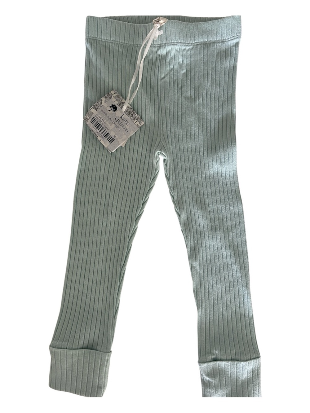 kate quinn Chalk Blue Classic Cuffed Leggings size 3t